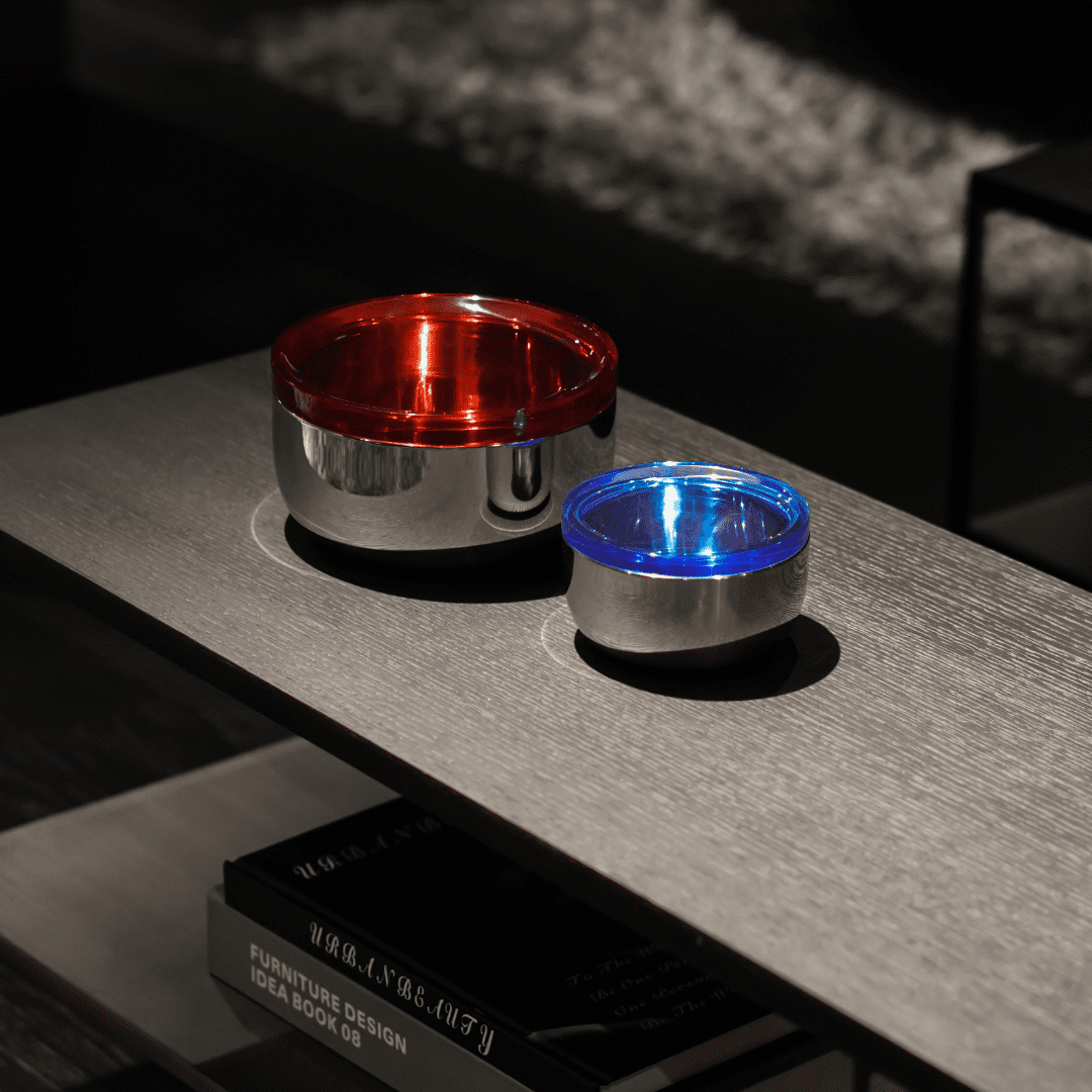 جرة تخزين ريسونغ إم - أكريليك أزرق