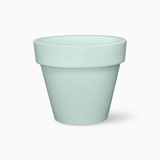 SERRALUNGA 1825 BORDATO LISCIO وعاء كبير باللون الأزرق الفاتح