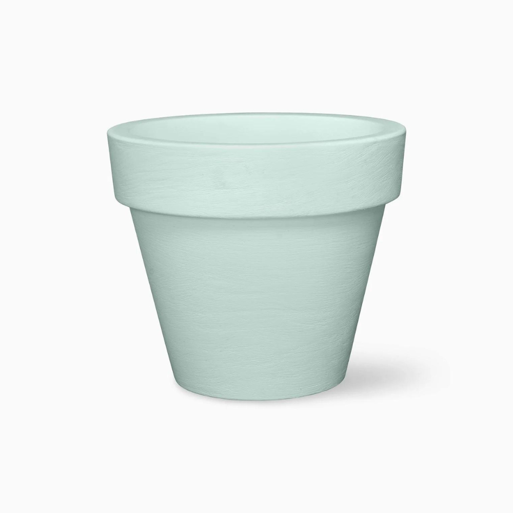 SERRALUNGA 1825 BORDATO LISCIO وعاء كبير باللون الأزرق الفاتح