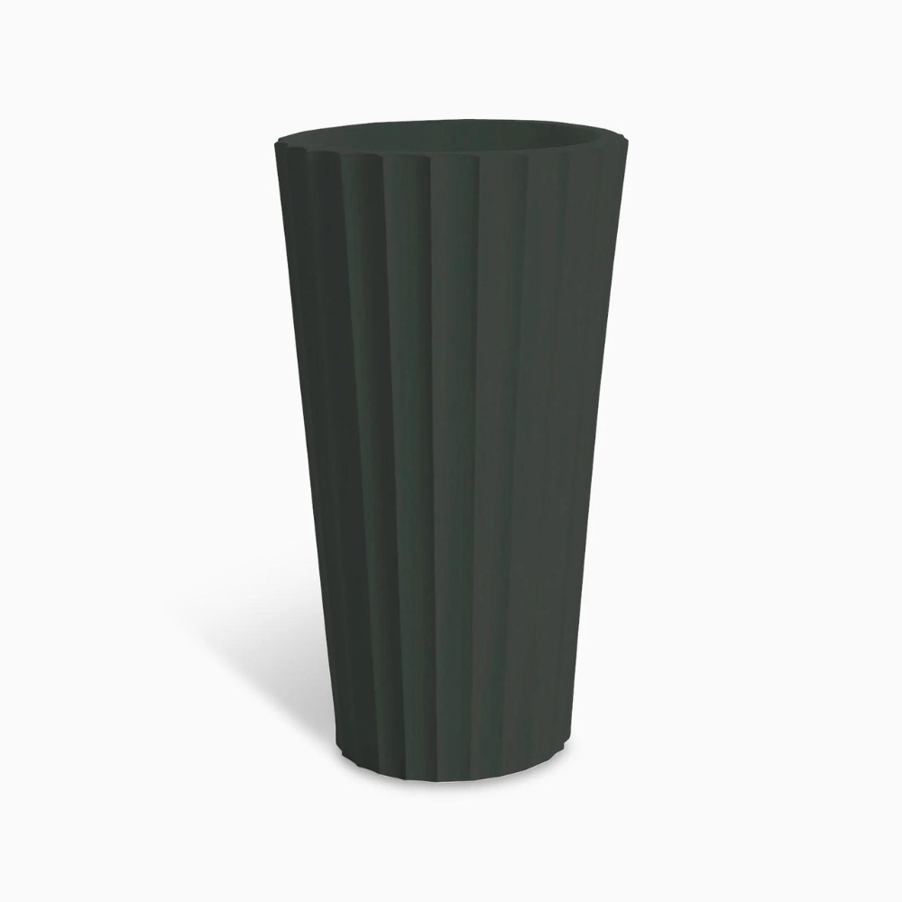 وعاء SERRALUNGA 1825 EUFRONIO باللون الرمادي الداكن