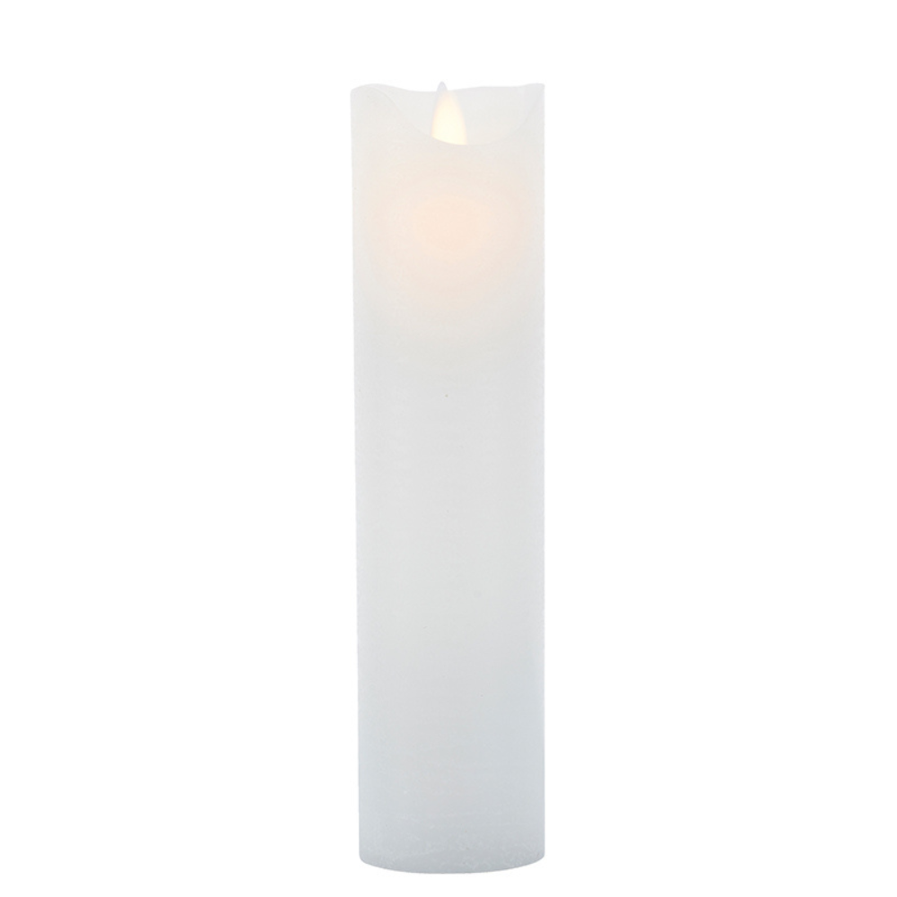 SIRIUS Sara Large White LED Block Candle