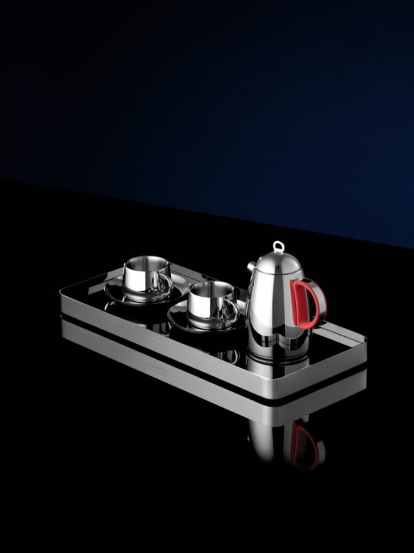 HD Polished Tray- Jet Black M