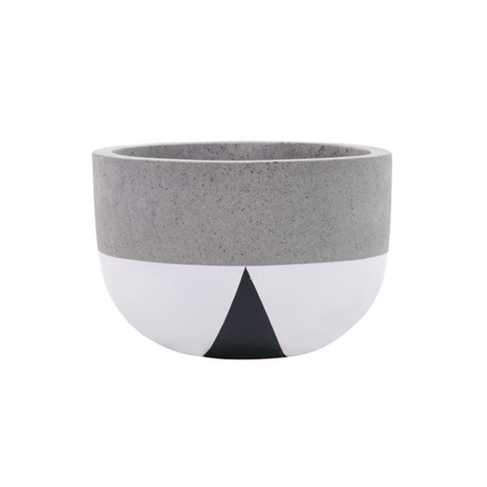 ROSIE POTTERY White Grey Blk 44x29 L