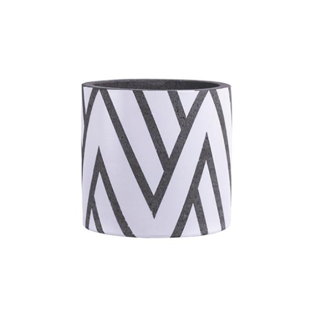 ROSIE POTTERY White Lines 30x28 L