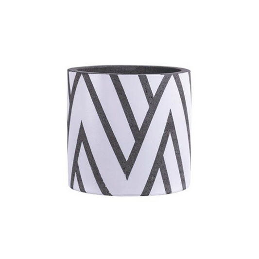 ROSIE POTTERY White Lines 30x28 L