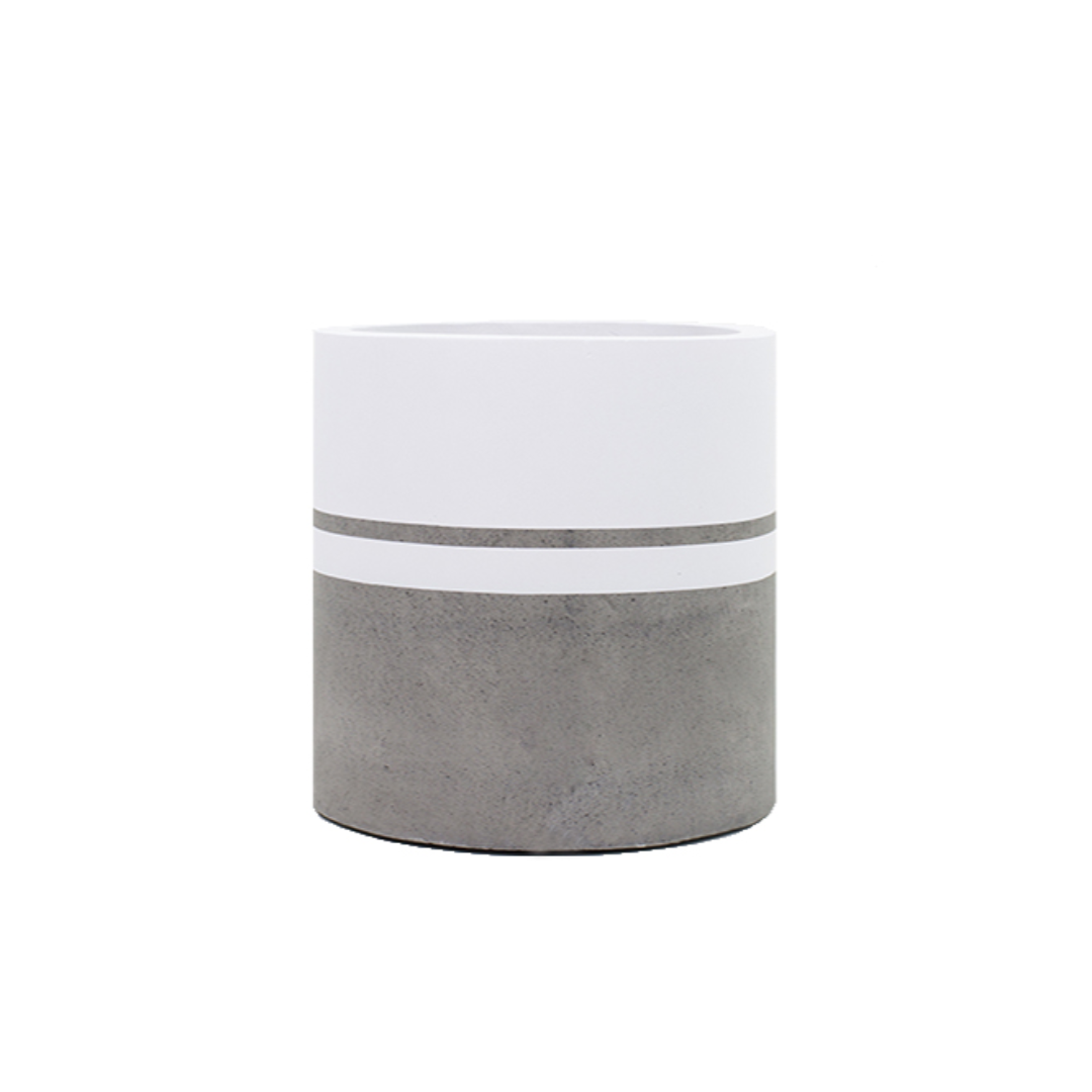 ROSIE POTTERY Grey White 20x18 M