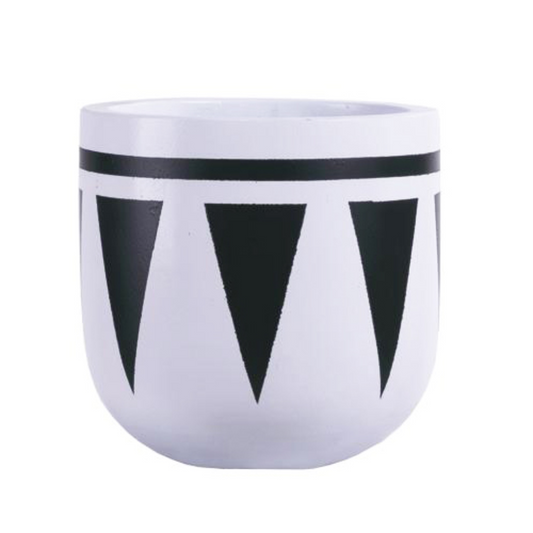 ROSIE POTTERY Black White 50x50 XL