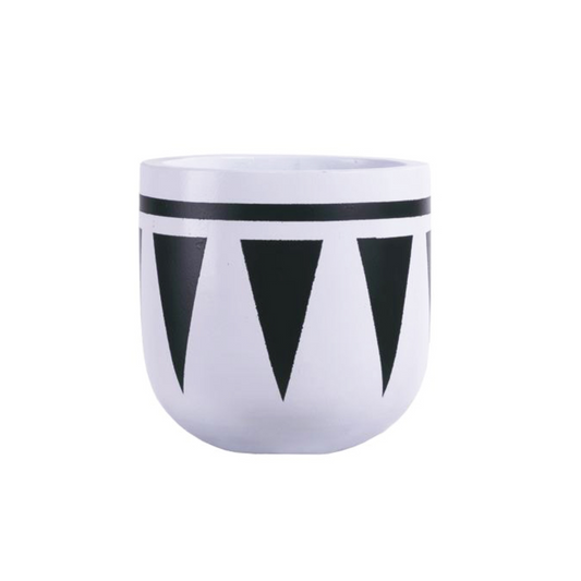 ROSIE POTTERY Black White 30x30 M