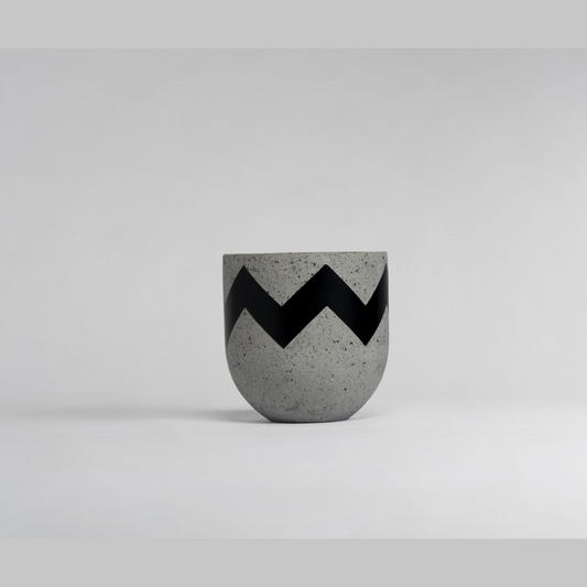 ROSIE POTTERY Black Grey 30x30 M