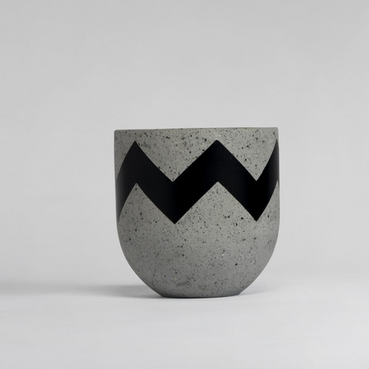 ROSIE POTTERY Black Grey 50x50 XL