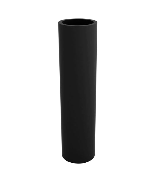 VONDOM Cilindro Small Black Tower Pot