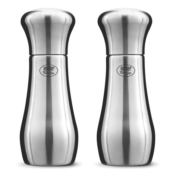 مجموعة ويبر للملح والفلفل الفضية